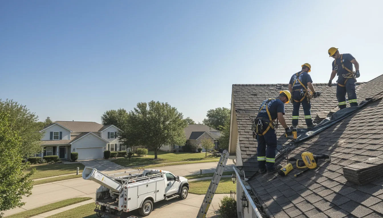 Hail Damage Roof Repair in East Meadow, NY
